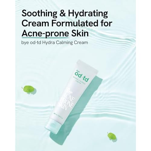 Hydra Calming Cream (3.3fl oz) - Gentle Formula, Long Lasting Deep Hydration & Moisturizing Gel for Dry Skin, Barrier Repair, Korean Skin Care. Panthenol, CICA