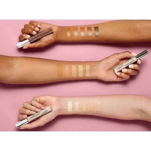 Neutrogena Healthy Skin Radiant Brightening Cream Concealer with Peptides & Vitamin E Antioxidant,Lightweight Perfecting Concealer,Non-Comedogenic,Bisque Light/Medium 02 neutral undertones,0.24 oz