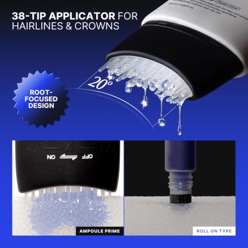 Men's Hair Growth Serum with Brush Applicator | Exosome & Biotin