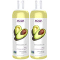 Now Foods Solutions,Avocado Oil,100% Pure Moisturizing Oil,Nutrient Rich and Hydrating,16-Ounce,(Pack of 2)