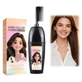 SEPSUMMER 3-in-1 Hair Color Comb - Brown Black Dye for Gray Coverage