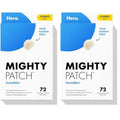 Mighty Patch¢â Invisible+ Patch ? The Barely-There Daytime Hydrocolloid Acne Pimple Patch for Covering Zits and Blemishes, Tapered Edges Designed to Blend Into Skin (72ct) (Pack of 2)