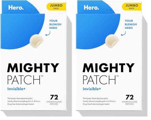 Mighty Patch Invisible+ Acne Pimple Patches 72ct - Daytime Hydrocolloid Cover