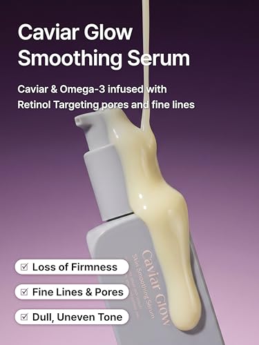 Caviar Glow Smoothing Serum with Retinol & Niacinamide - 1.7oz