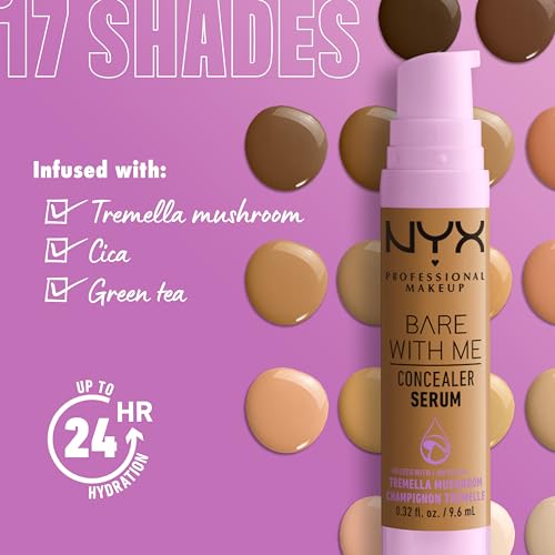 NYX Bare With Me Concealer Serum - 24Hr Hydration Vanilla