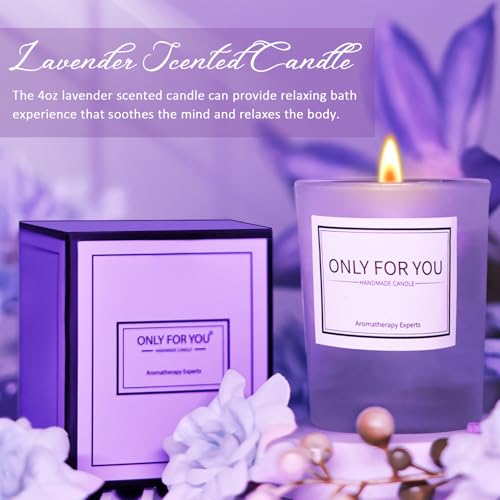 Mothers Day Gifts for Mom,Valentines Birthday Mothers Day Basket for Mom from Daughter Son, Relaxing Spa Gifts Set with Luxury Flannel Purple Blanket,Great Birthday Mother's Day Ideas for Women