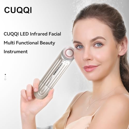 LED Red Light Facial Massager - Pore Cleansing Beauty Device