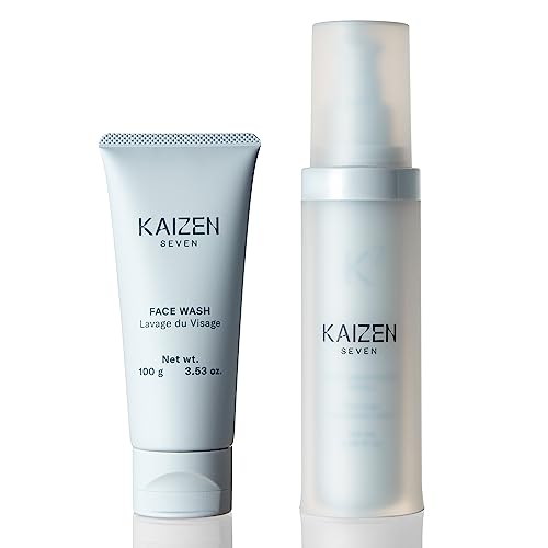 2-Step Set for Men | Made in Japan | Face Wash 100ML and Light Moisturizer 120ML