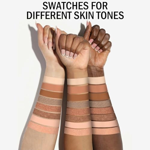 FEELANY Eyeshadow Palette 9 Shades Waterproof Blush Highlighter