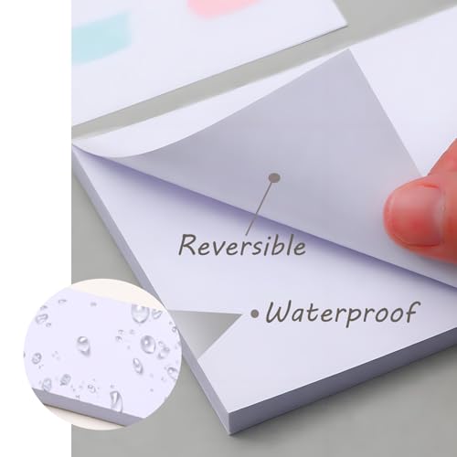 100 Sheets Disposable Nail Art Palette Paper with Mixing Stick