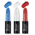 Blue White Red Face Paint Stick Set - Sports & Cosplay