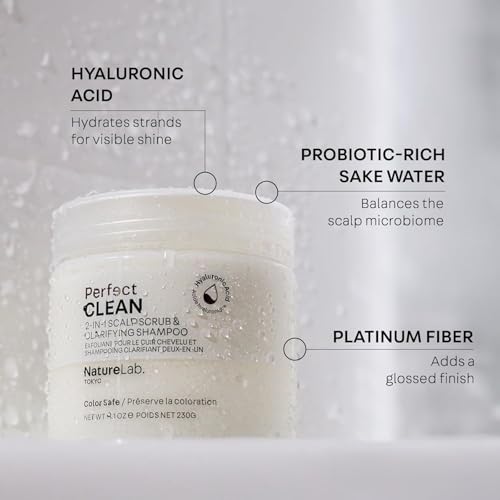 NatureLab.TOKYO Perfect Clean Scalp Scrub & Shampoo 8.1oz