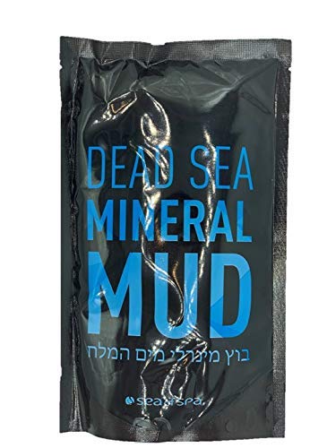 Dead Sea Black Mud 600g | Natural Mineral Clay Skin Treatment