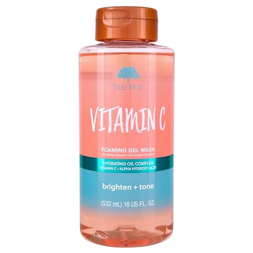 Tree Hut Vitamin C Nourishing & Moisturizing Foaming Gel Wash, 18 oz.
