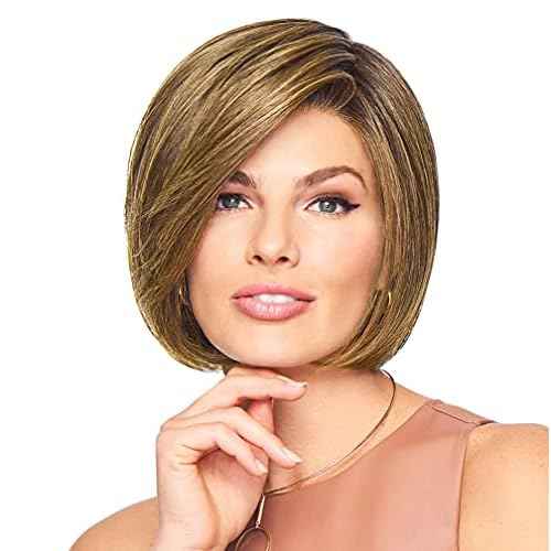 Raquel Welch Let's Rendezvous Chin Length Chic Bob Wig by Hairuwear, Average Cap, RL29/25 Golden Russet