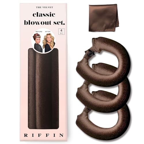 Velvet Heatless Hair Curler Set - Overnight Flexi Rods for Blowout Curls