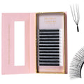 8D U Shaped Eyelash Extensions - 1400 Bundles Premade Fans