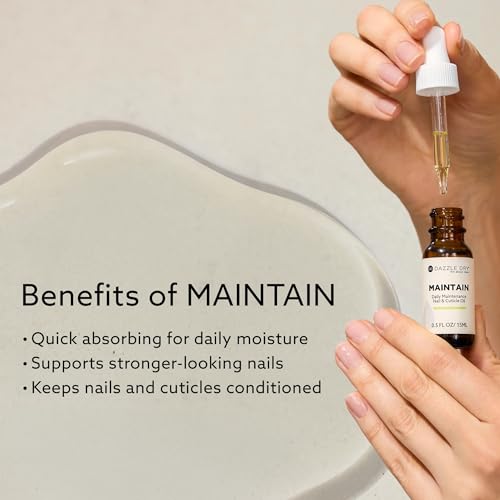Nail & Cuticle Oil - Fast-Absorbing, Moisturizing Formula (0.5 oz)