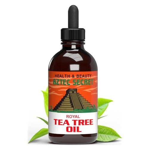 Aztec Secret - Indian Healing Clay 1 lb and Royal Tea Tree Oil 4 Oz Bundle