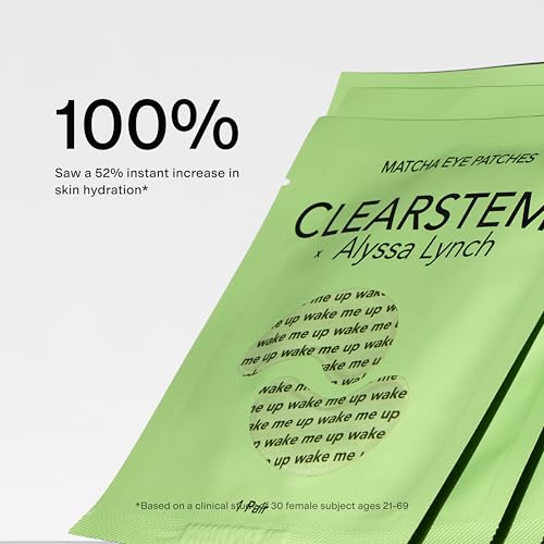 CLEARSTEM Eye Candy Matcha Under Eye Patches - 7 Pairs