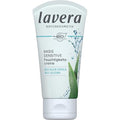 lavera Basis Sensitive Moisturizing Cream ? Organic & Vegan Face Moisturizer with Aloe Vera & Shea Butter - Natural Skin Care for All Skin Types - 1.69 Fl Oz