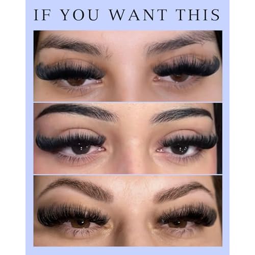 Fluff Lash Clusters 60D+80D Thick Eyelash Clusters D Curly Wispy Individual Lashes 10-18mm Cluster Eyelash?Extensions 280pcs False Eyelashes DIY Flat Lash Extension by TOOCHUNAG