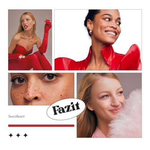 Fazit Glitter Makeup Patches - Sweetheart Speckles Face