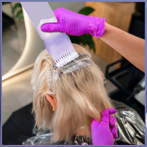 6Oz Hair Dye Root Comb Applicator Bottle - Purple