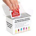 Non-Acetone Nail Polish Remover Wipes - 50 Individually Wrapped Travel Pads