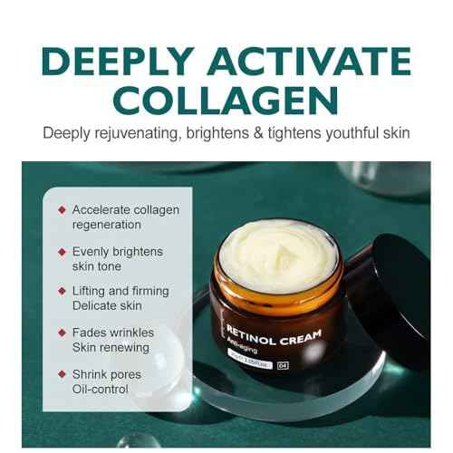 Retinol Anti Aging Face Cream & Essence, Aging, Cream, Anti-aging Firming Serum, (Cream), 1.0 Ounce