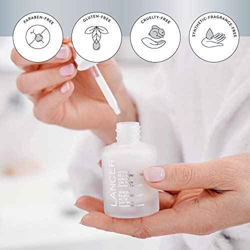 Lancer Skincare Active Rejuvenation Serum with Triple Dermal Complex, Daily Anti-Aging Face Serum, 1 Fluid Ounce