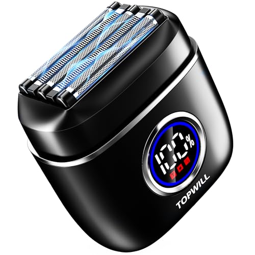 5-Blade Electric Razor for Men – USB-C Rechargeable Wet/Dry Shaver