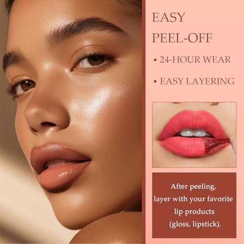 Peel Off Lip Stain - Waterproof Matte Tint by MĒTYSUR