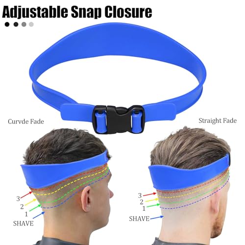 Silicone Neckline Shaving Template for DIY Haircuts