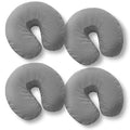 Saloniture 4-Pack Microfiber Massage Table Face Cradle Covers