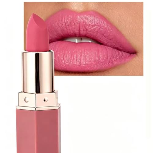 Velvet Matte Lipstick #02 Pink - Waterproof Long Wear