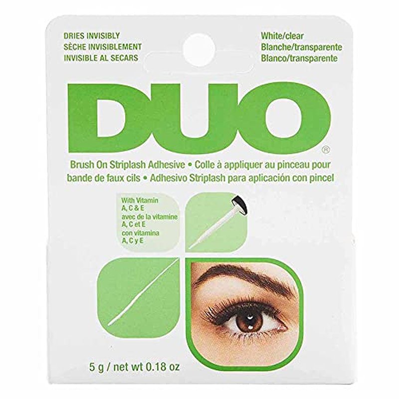 DUO Brush-On Clear Lash Glue – Waterproof & Hypoallergenic Adhesive