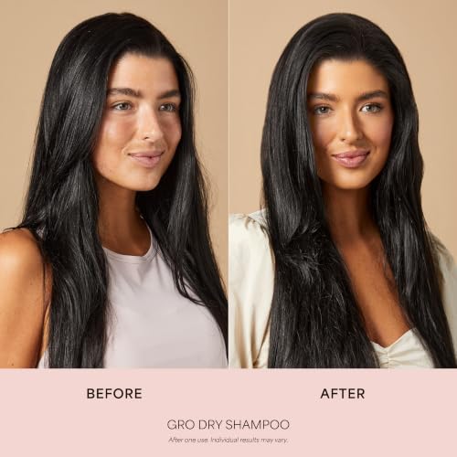VEGAMOUR GRO Dry Shampoo - Plant-Based Oil Absorber