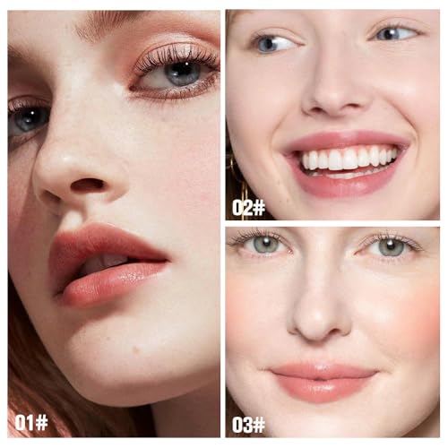 CAKAILA 3Pcs Peel Off Lip Stain Tints Waterproof Matte Lip Gloss for All-Day Wear