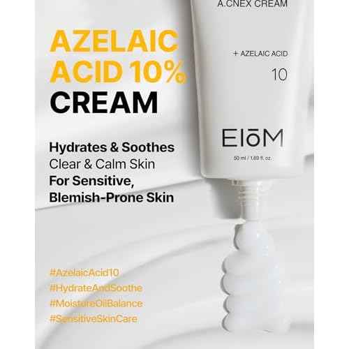 A.CNEX Hydrating Acne Cream for Sensitive Skin ? Lightweight Moisturizer for Oily & Acne Prone Skin, Azelaic Acid, Niacinamide, Heartleaf, Probiotic Barrier Complex, Fragrance-Free, 50ml