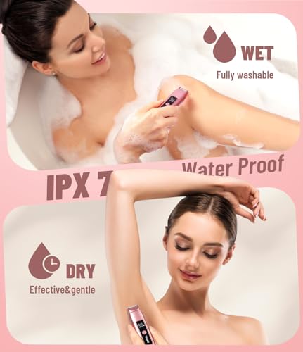 Dual Head Electric Bikini Trimmer for Women - IPX7 Waterproof