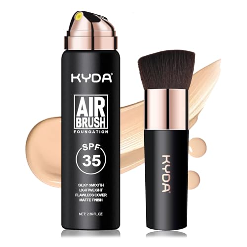 SPF 35 Airbrush Foundation Spray – Flawless Nude Makeup