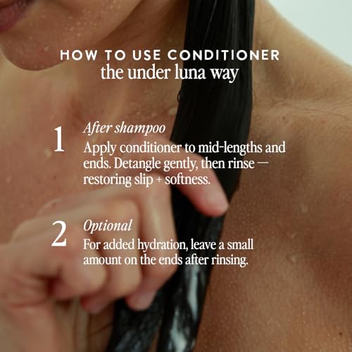 Under Luna Luna Clear Conditioner - Essential Oil-Free, 9.5 fl oz - Gentle Hydrating Hair Care