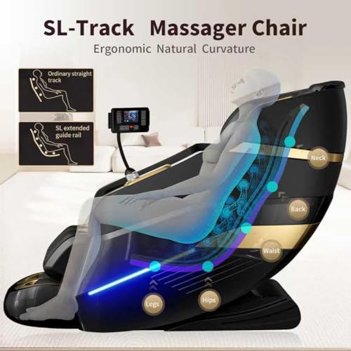 Dr.hiumi Zero Gravity Massage Chair Full Body with 3D SL-Track