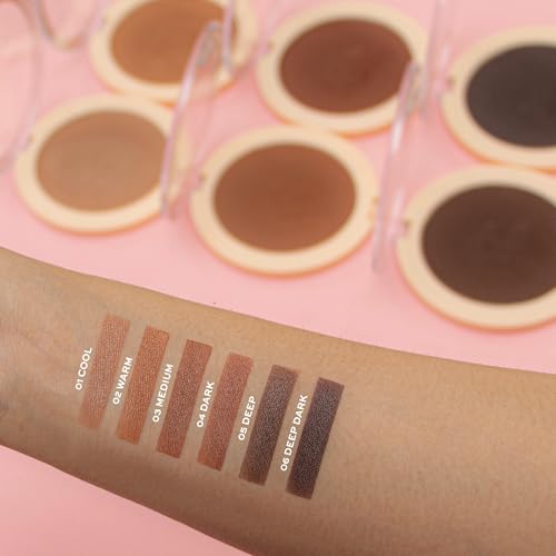 Revolution, Mega Bronzer Powder, Matte Finish, Buildable for All-Over Glow, Suitable for Light to Deep Skin Tones, Vegan & Cruelty-Free, Dark, 0.52 oz