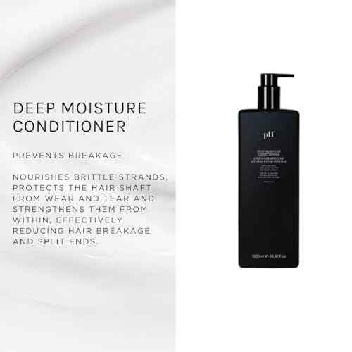 pH PURE HAIR Deep Moisture Set - Deep Moisture Shampoo and Conditioner Set with Extra Butter Hair Mask for Damaged & Dry Hair - 33.8 Oz (Pack of 3)