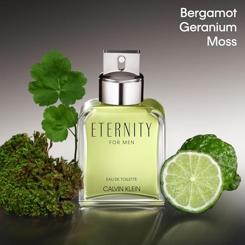 Calvin Klein Eternity Eau de Toilette – Refreshing Men's Fougère Cologne