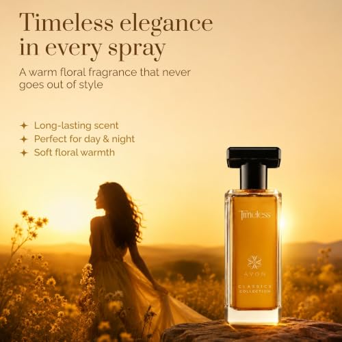 AVON Classics Timeless Cologne 1.7 oz – Unisex Floral Fragrance