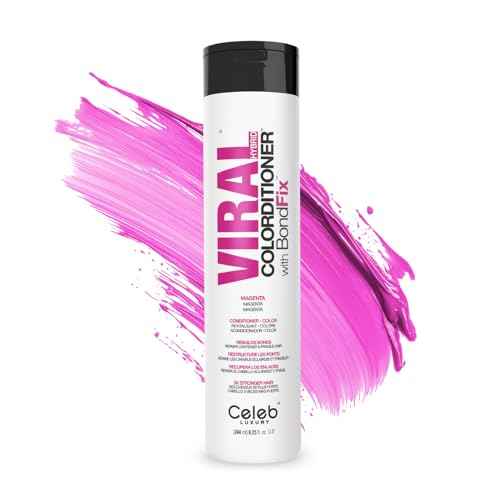 Celeb Luxury Color Depositing Conditioner - Color Refresher with Bondfix Bond Rebuilder, Viral and Gem Lites, Pairs with Colorwash