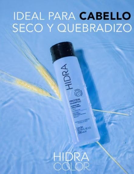 HIDRA Hidracolor Protein Shampoo for Damaged Hair - 10.14 Fl Oz